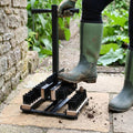 Freestanding Boot Wiper for Garden Use