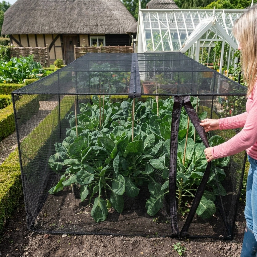 Single Zip Net Access Strip for Vegetable Cages, photo 1