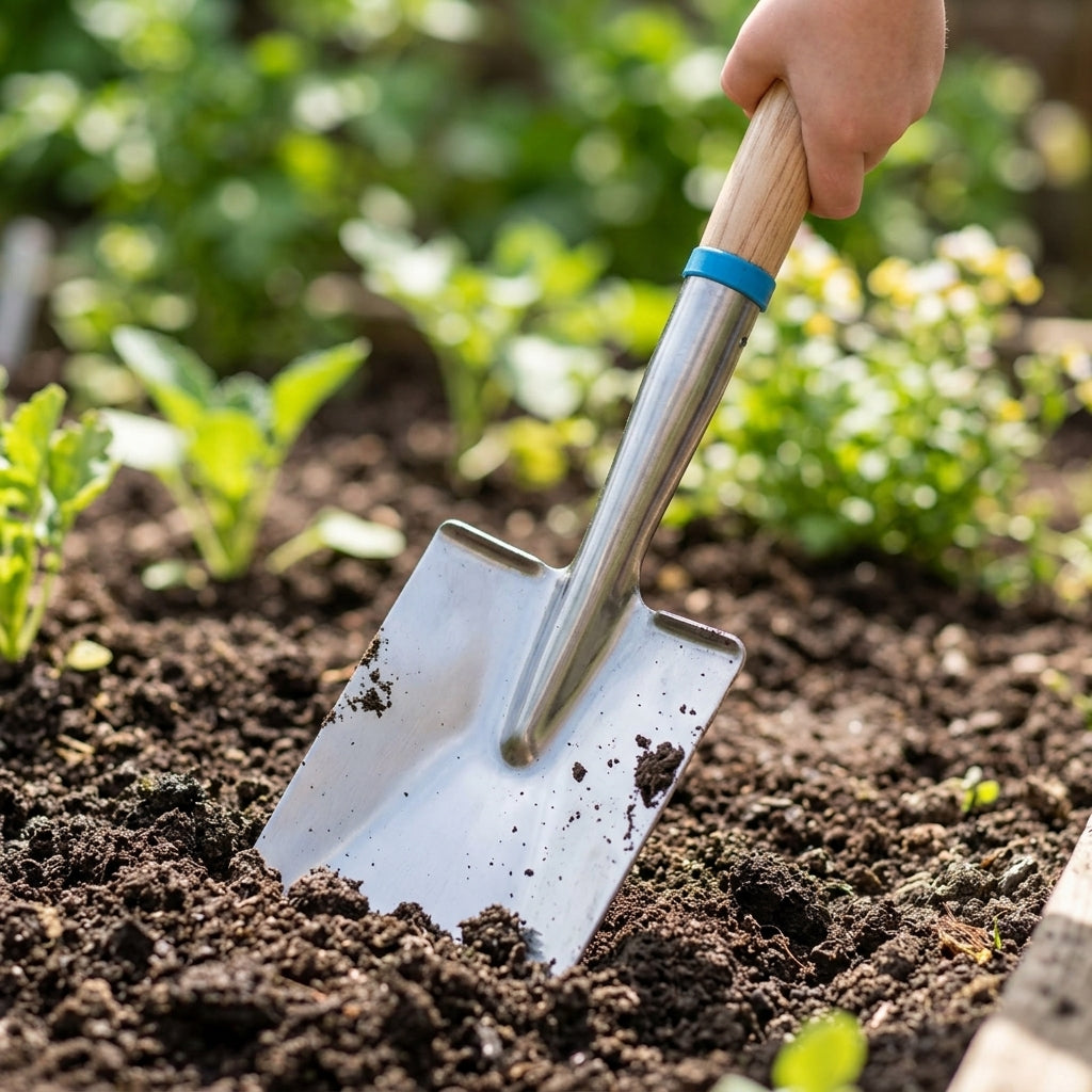 Children's Garden Spade - Stainless Steel - RHS Endorsed, photo 2
